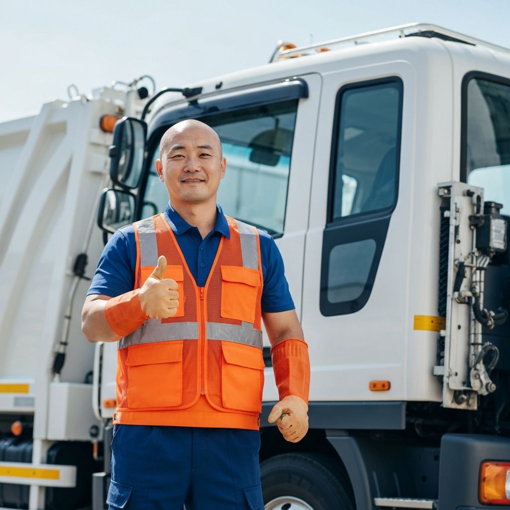 척척박사 폐기물 수거 전문가